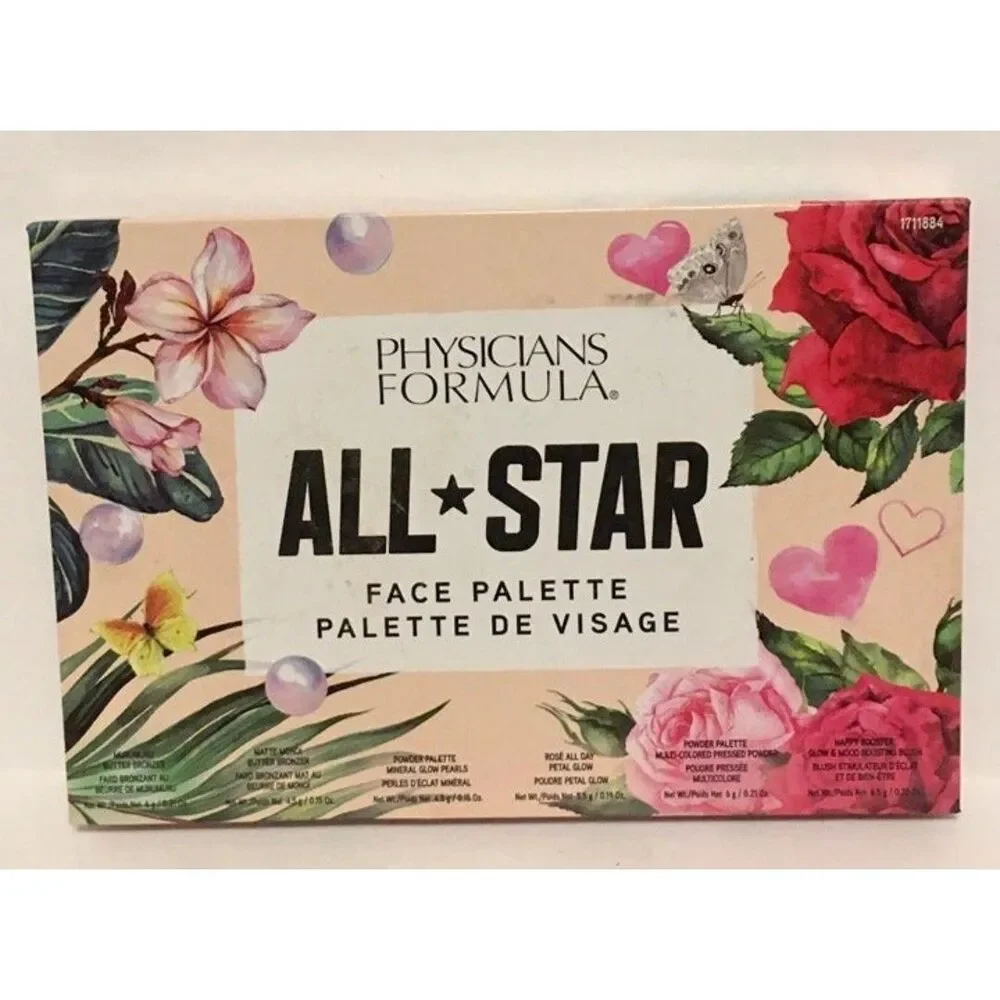 Physicians Formula All-Star Face Palette Bronzer, Blush, Powder Makeup NEW